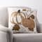 Glitzhome® Cotton Embroidered Pumpkin Pillow Cover